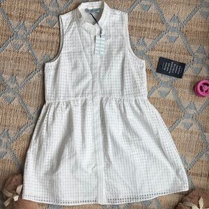 Tuckernuck White Sleeveless Kids Dress